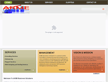 Tablet Screenshot of akme-biz-sols.com